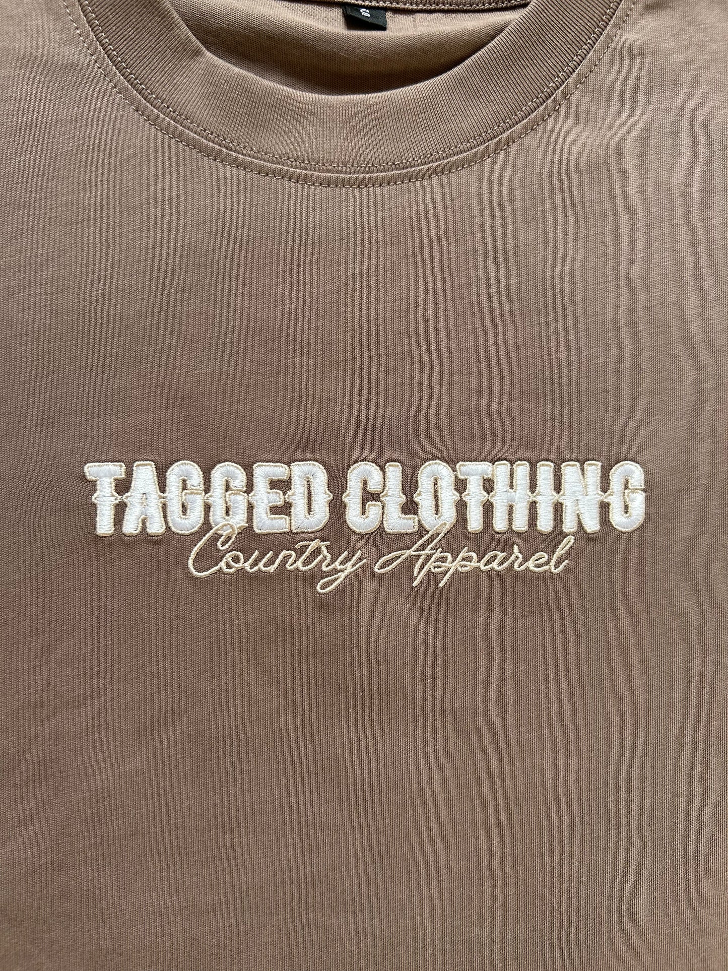 Cowboy Tee - Brown