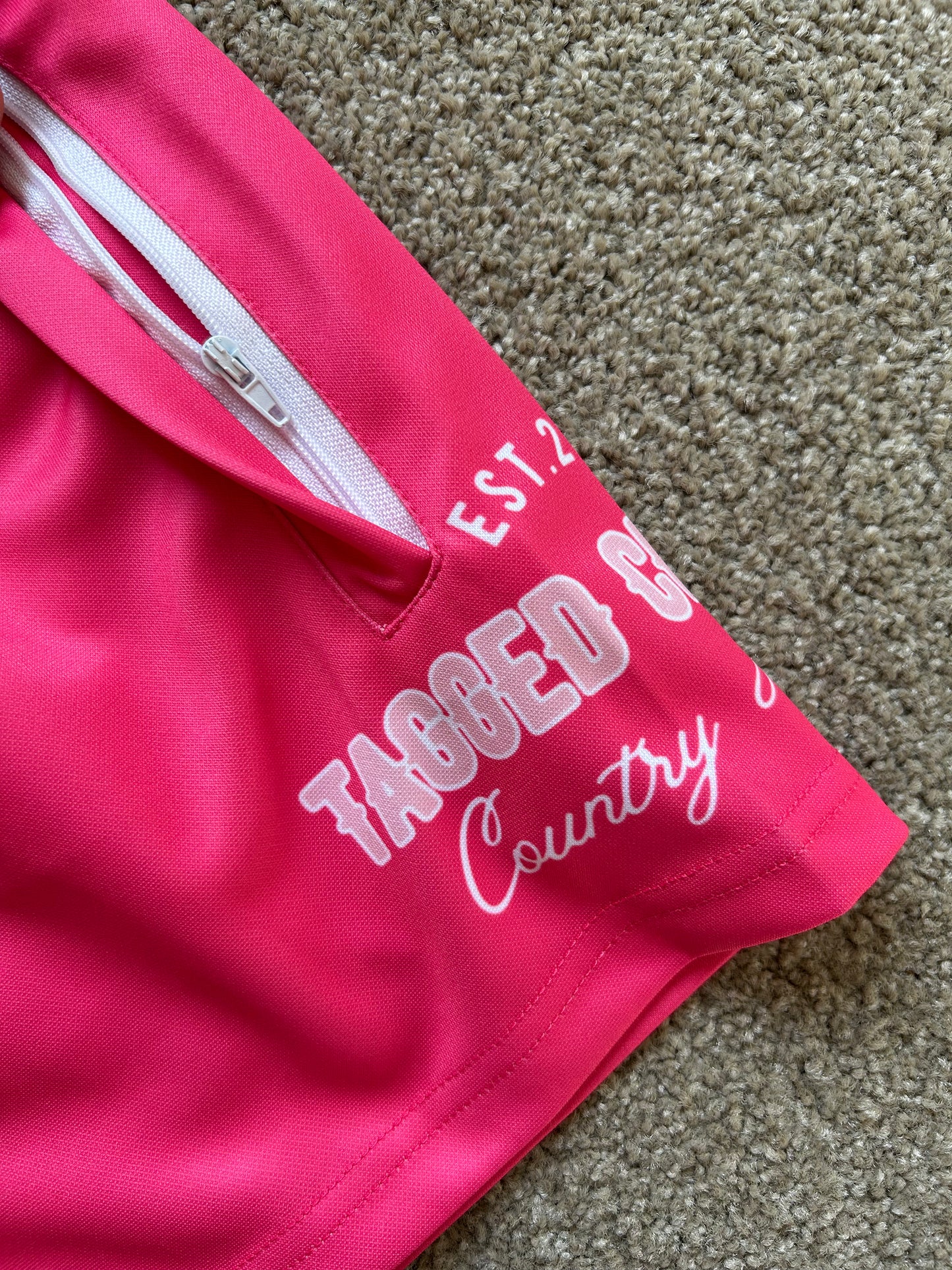 Brooks Footy Shorts - Pink Double