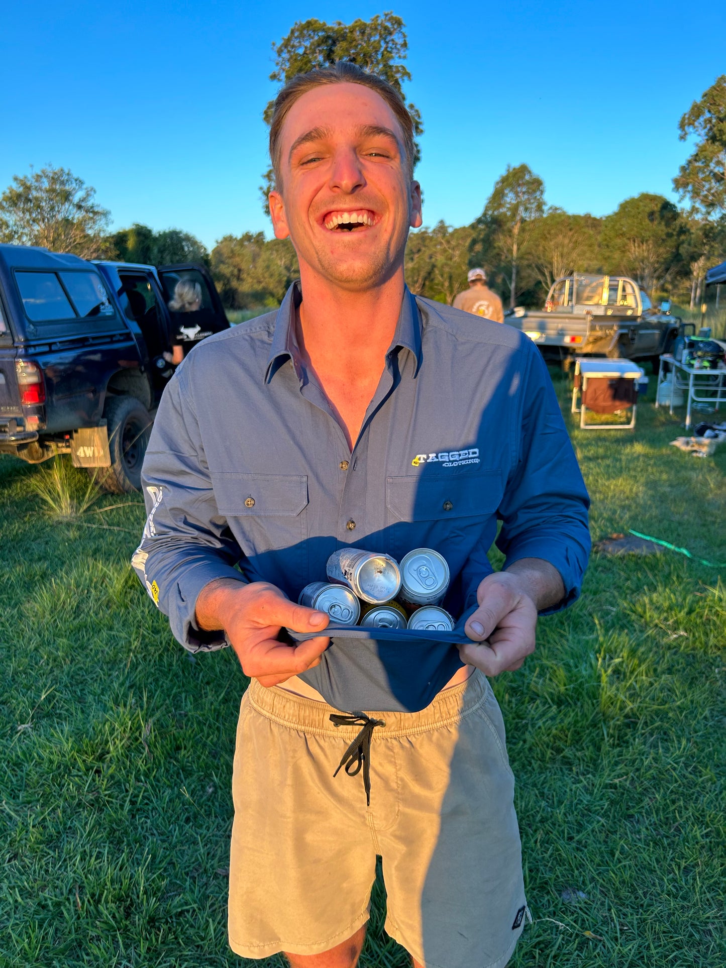 Codi Work Shirt - Steel Blue