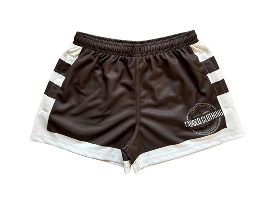 Miva Footy Shorts - Brown