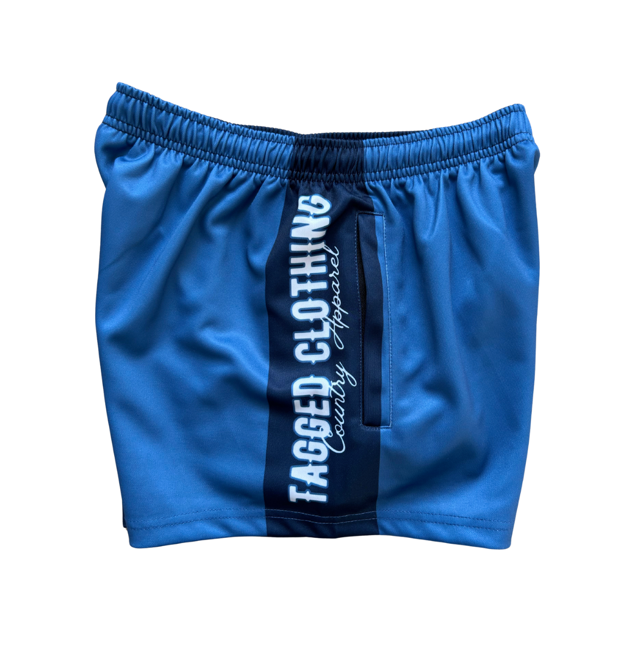 Brooks Footy Shorts - Blue Double