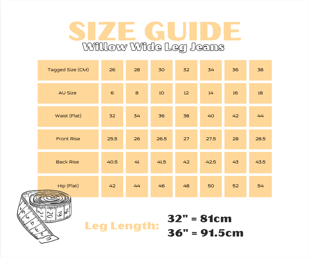 Willow Wide Leg Jeans