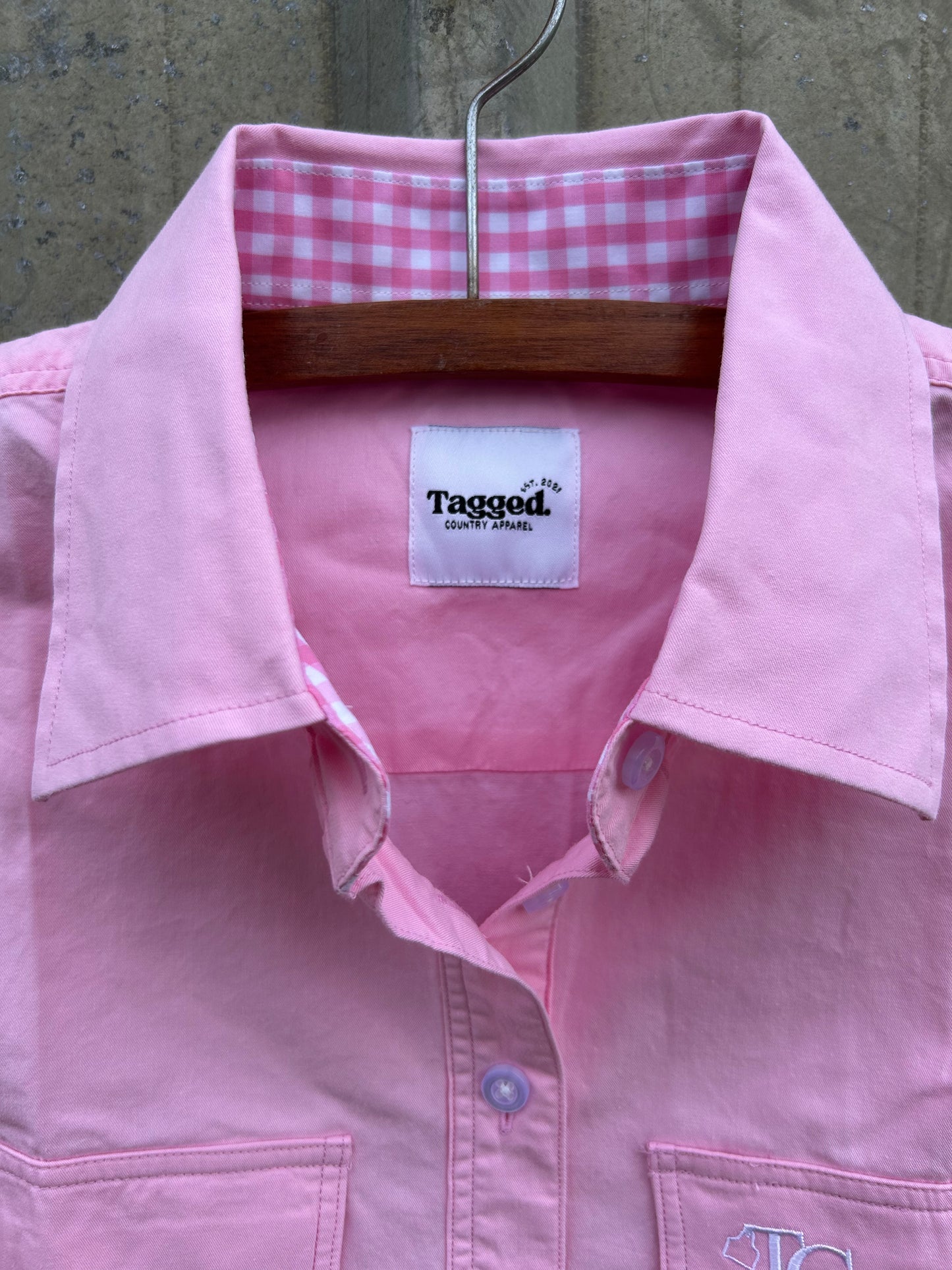 Work Shirt - Cotton Candy Pink
