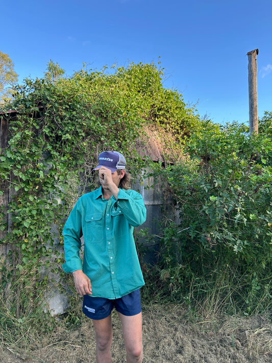Work Shirt - Forest green