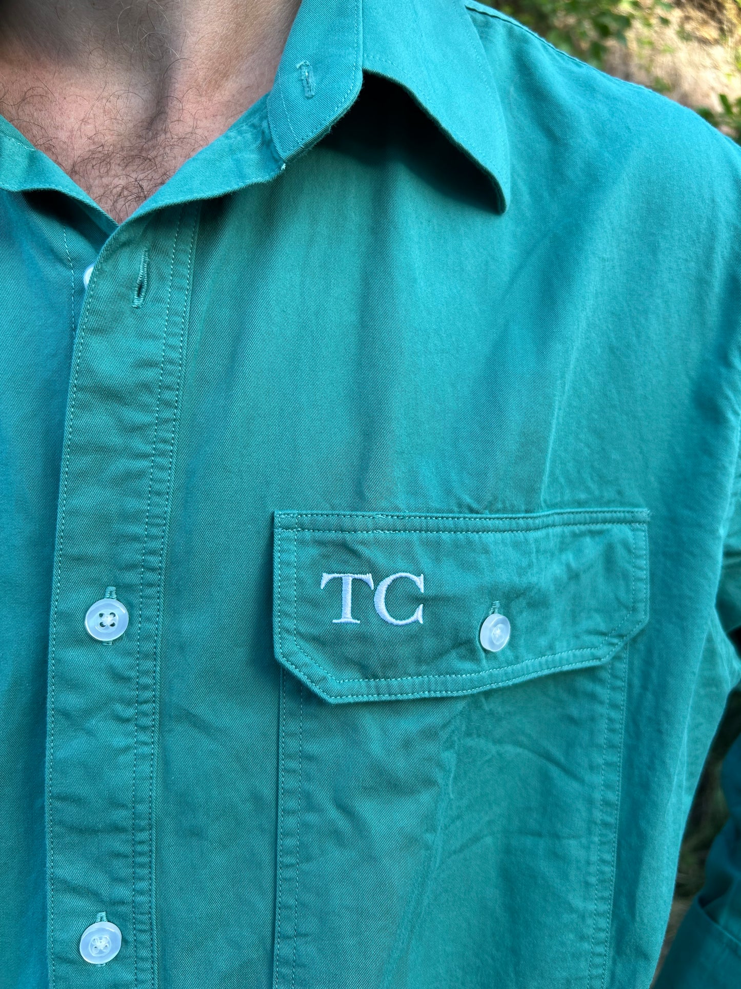 Work Shirt - Forest green