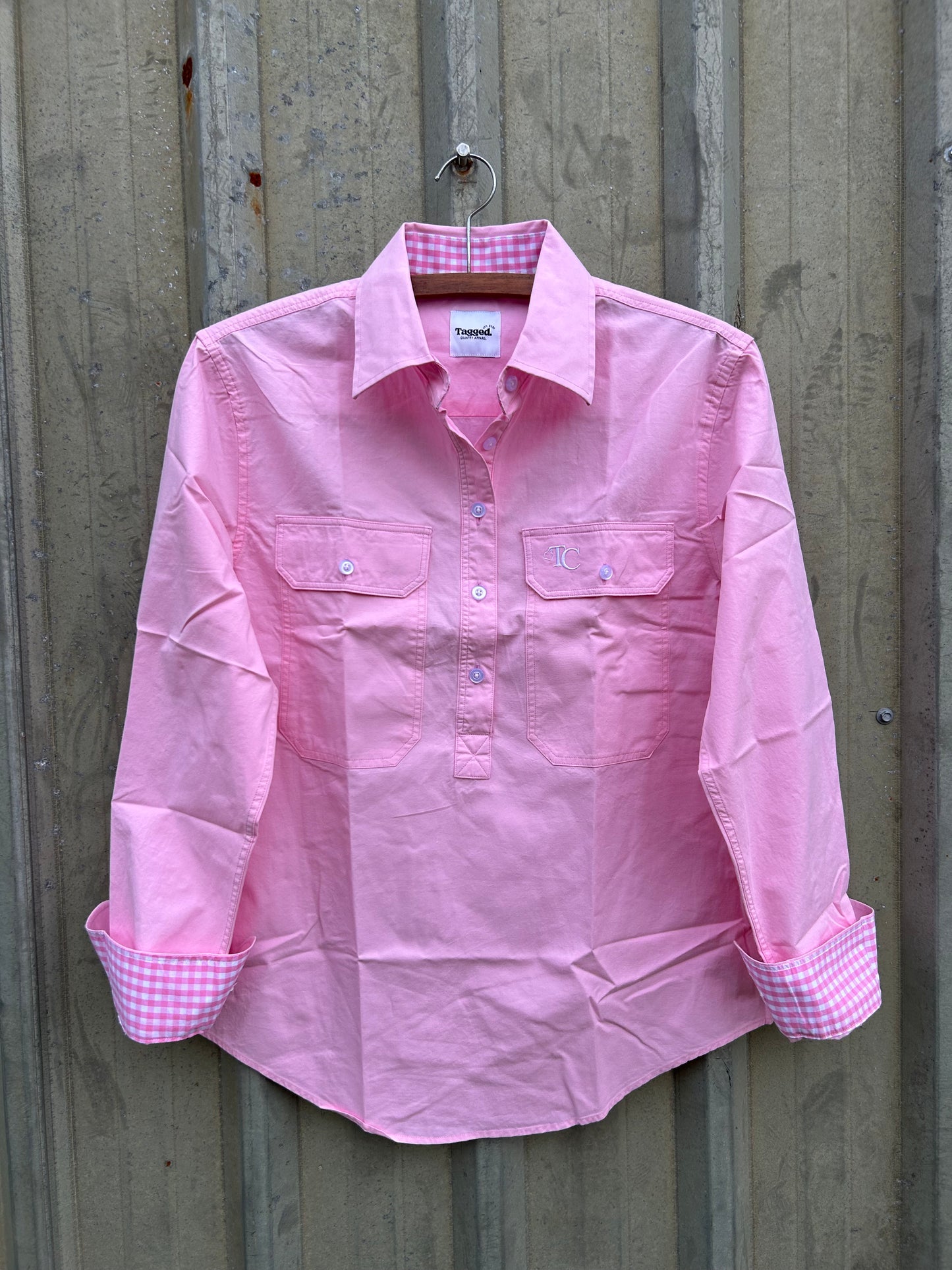 Work Shirt - Cotton Candy Pink