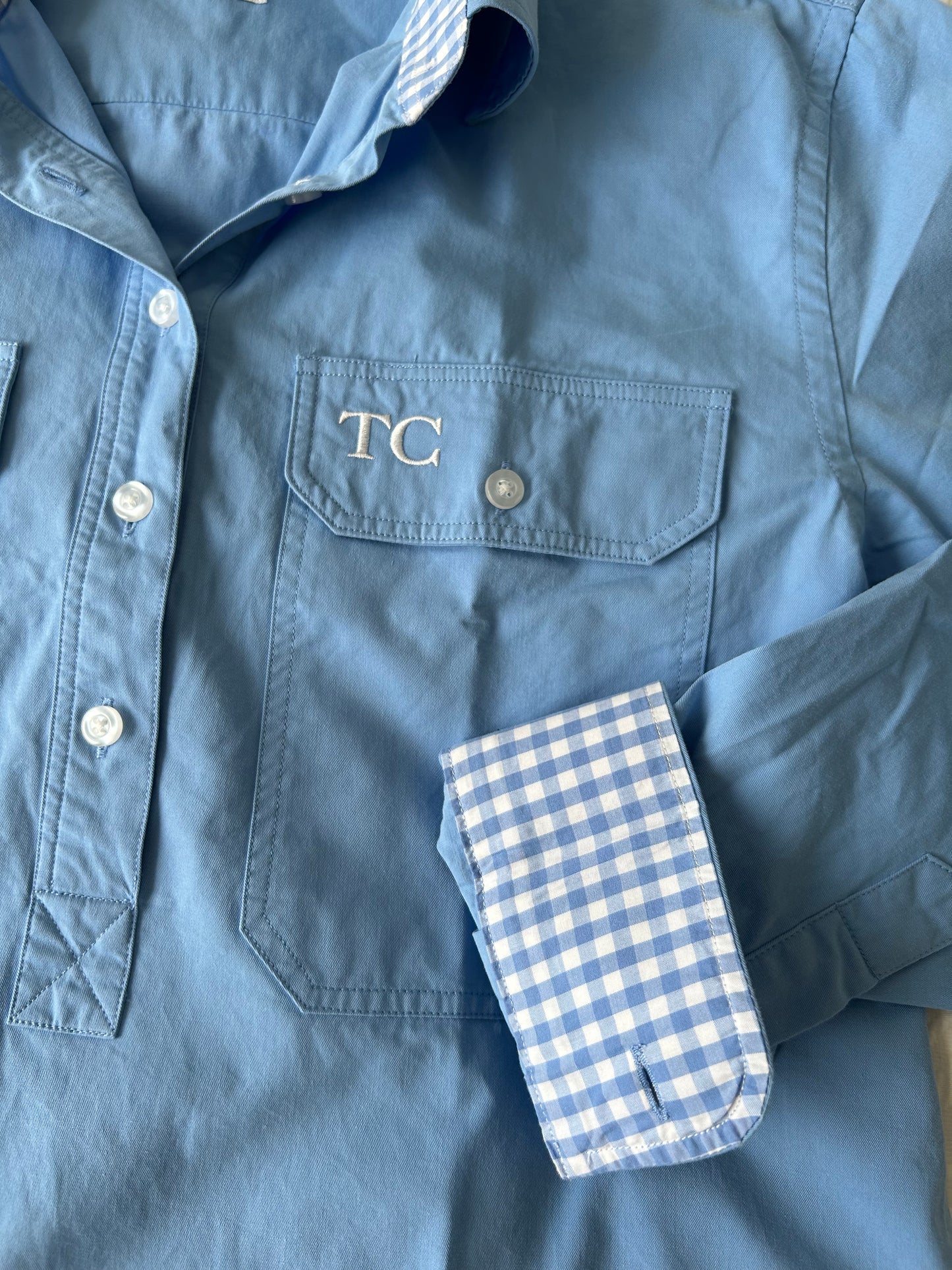 *PRE-ORDER*  Work Shirt - Light Blue