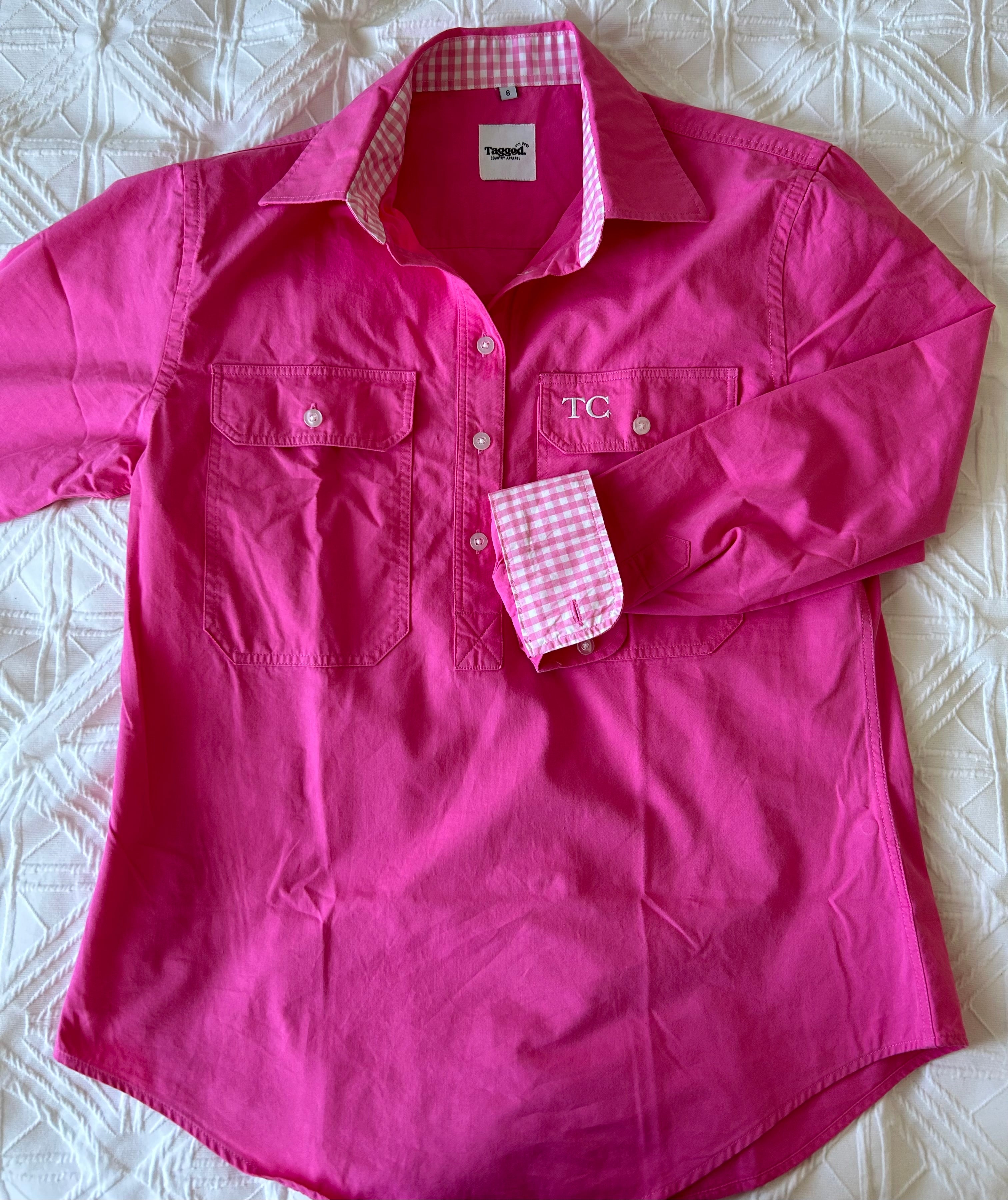 Work Shirt - Pink – Tagged Clothing