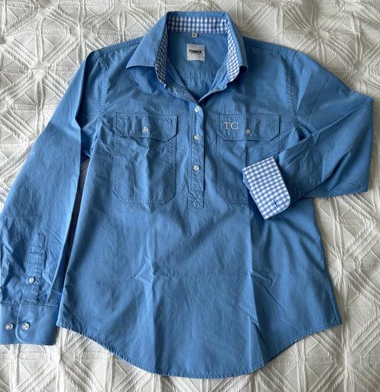 *PRE-ORDER*  Work Shirt - Light Blue