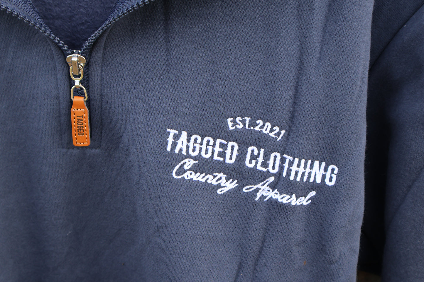 Billy 1/4 Zip - Navy