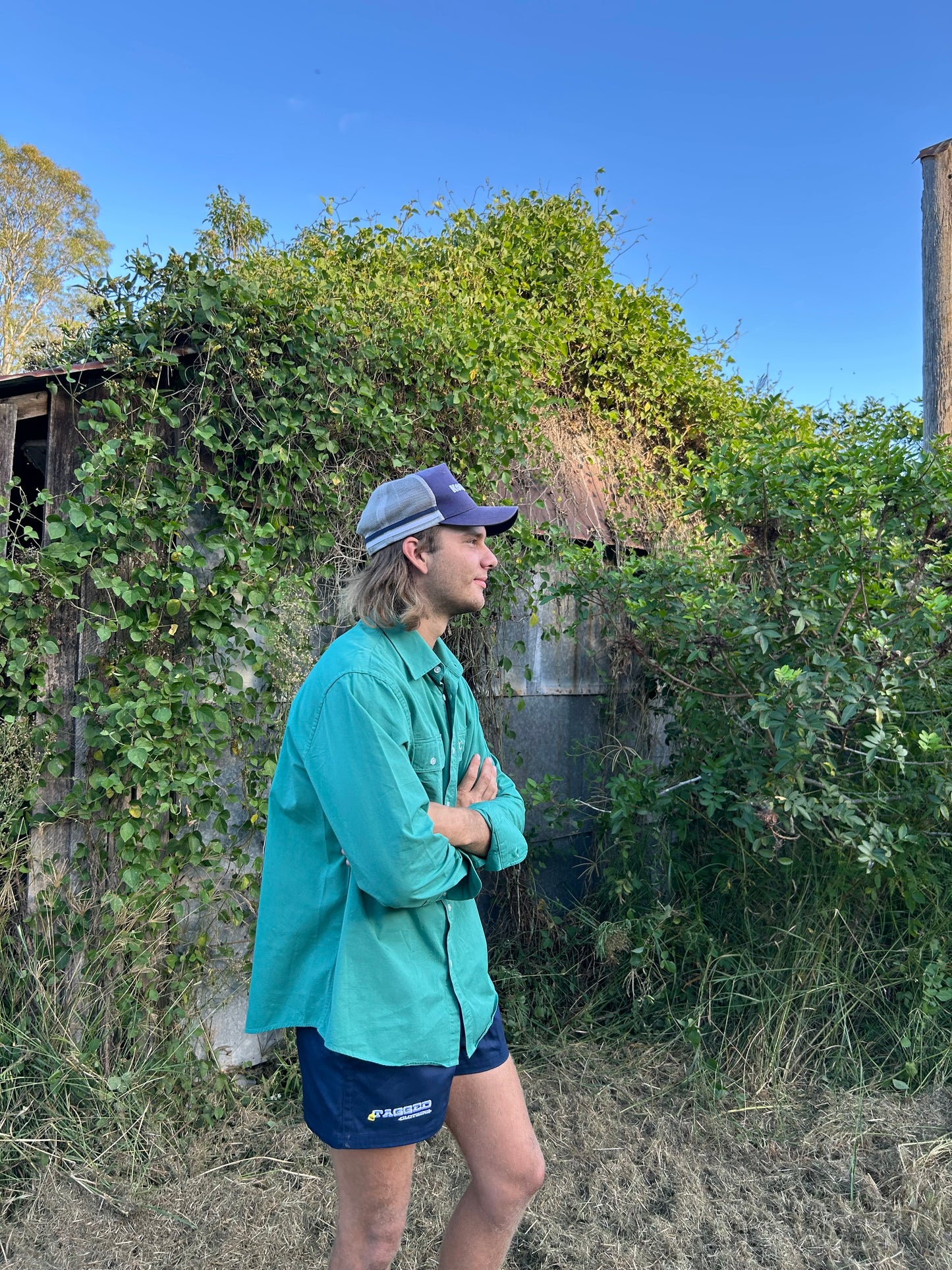 Work Shirt - Forest green