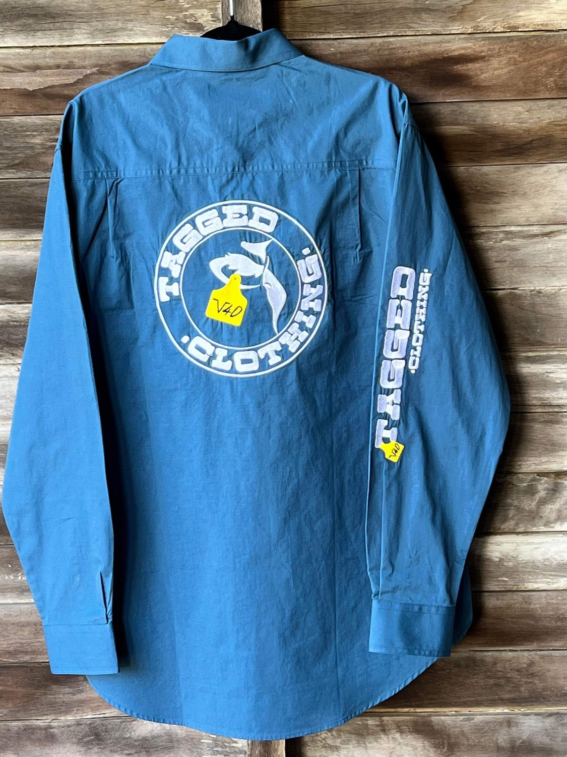 Codi Work Shirt - Steel Blue